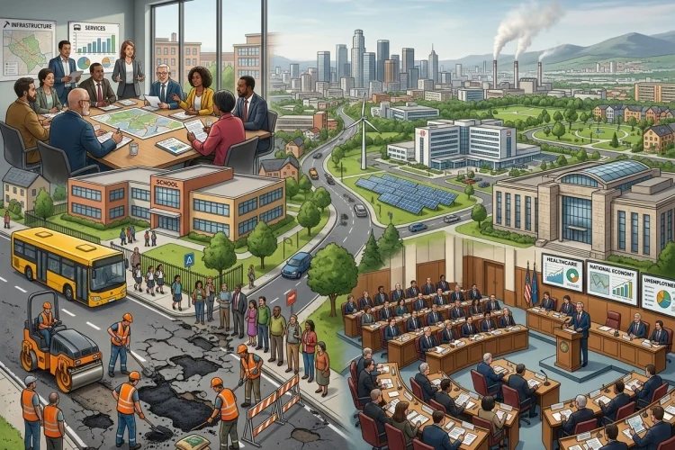 How Local and National Governments Make Public Decisions
